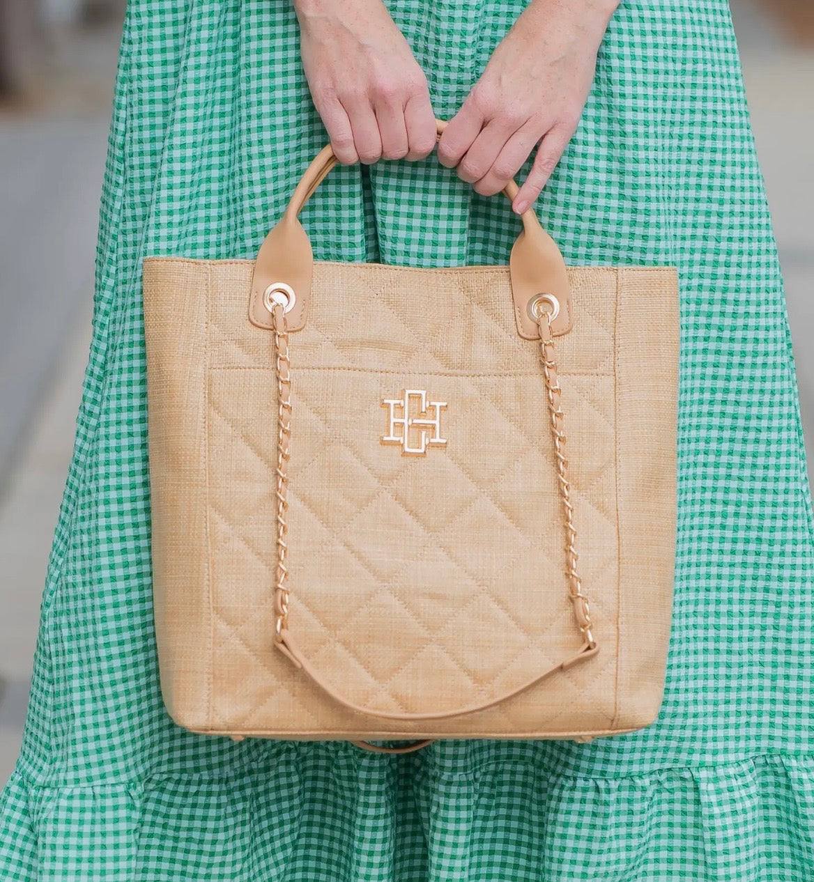 Caroline Hill Kinzley Tote Natural