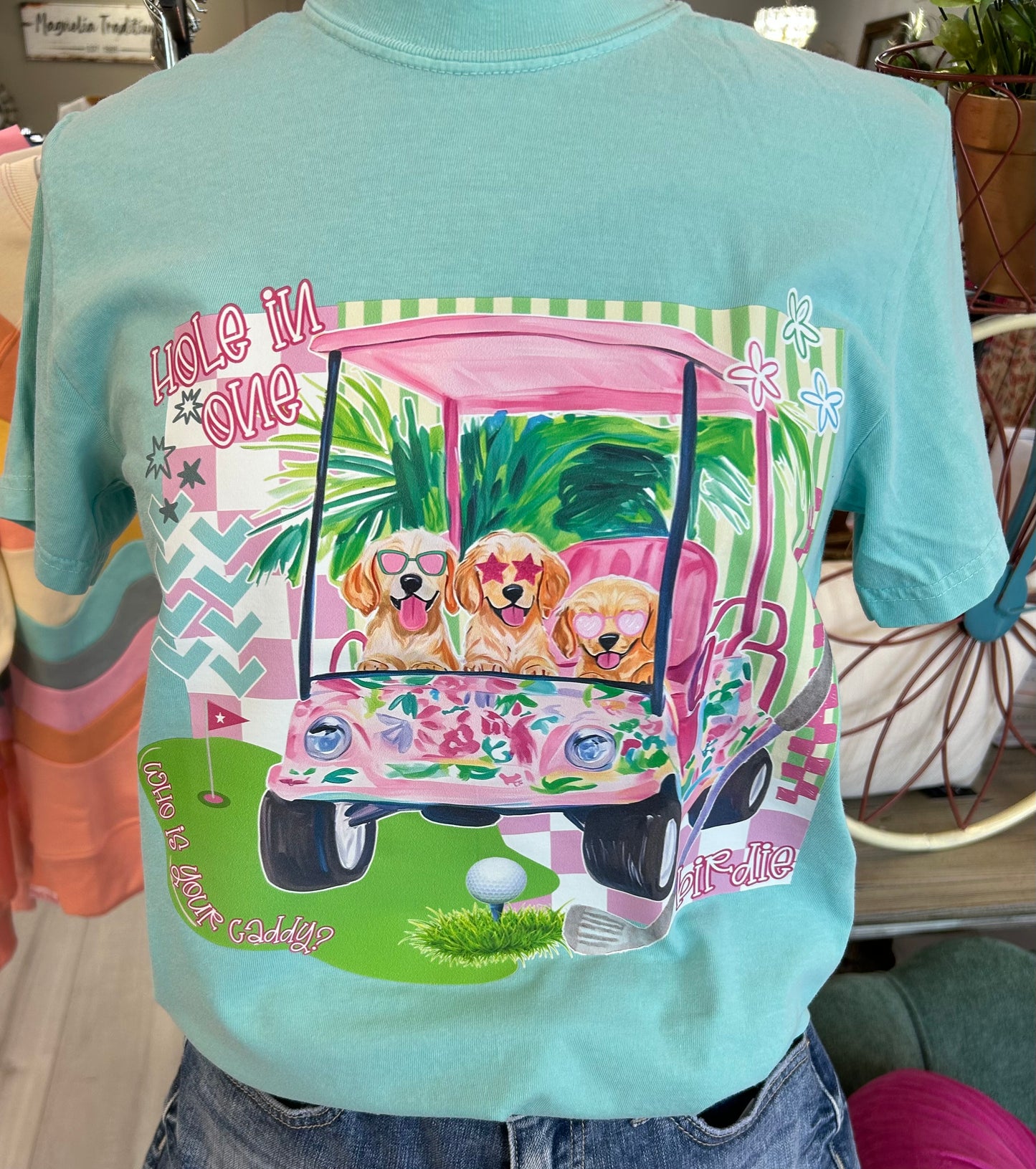 Who Is Your Caddy T-shirt