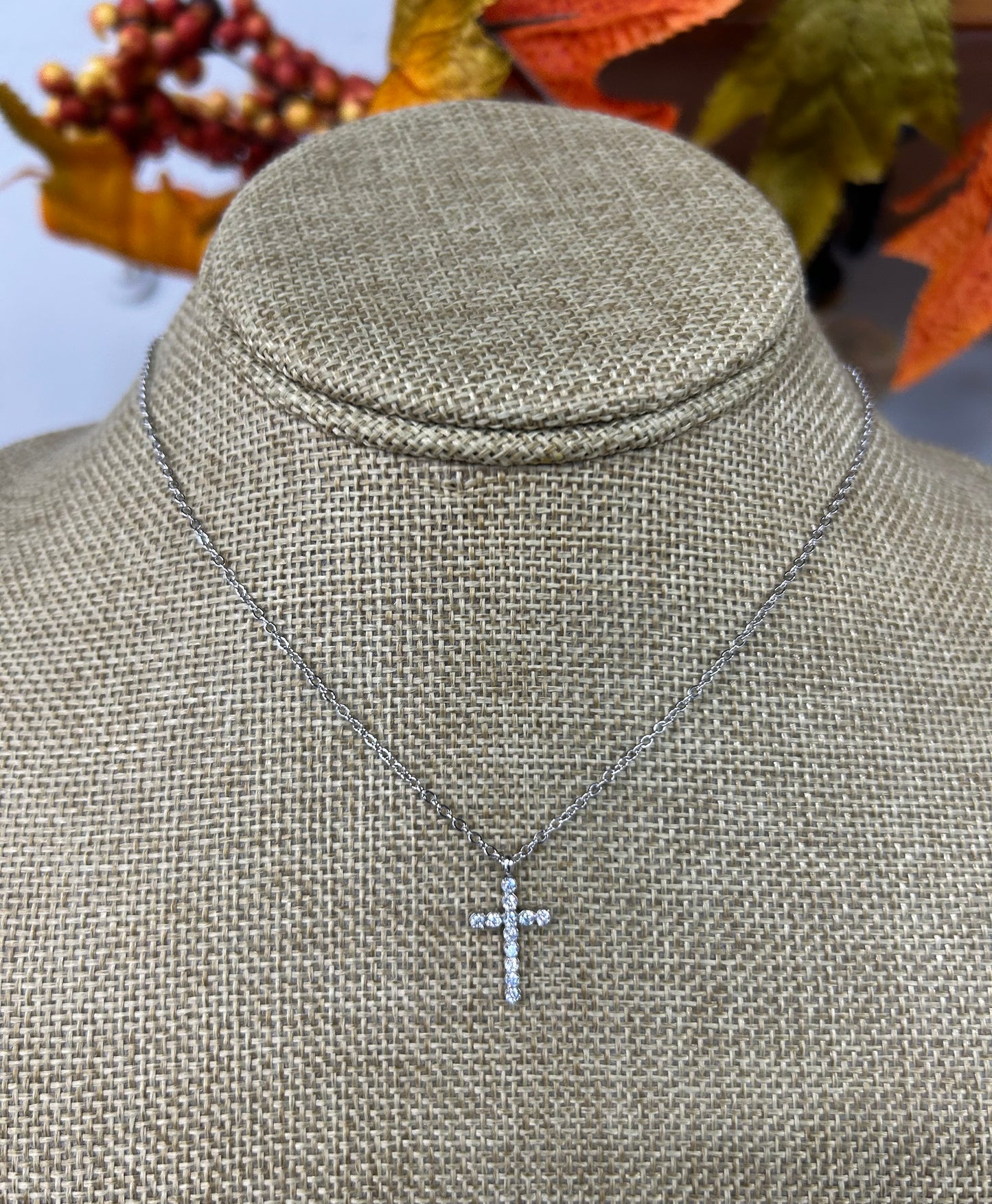 Water Resistant Cross Necklace 2 Variations
