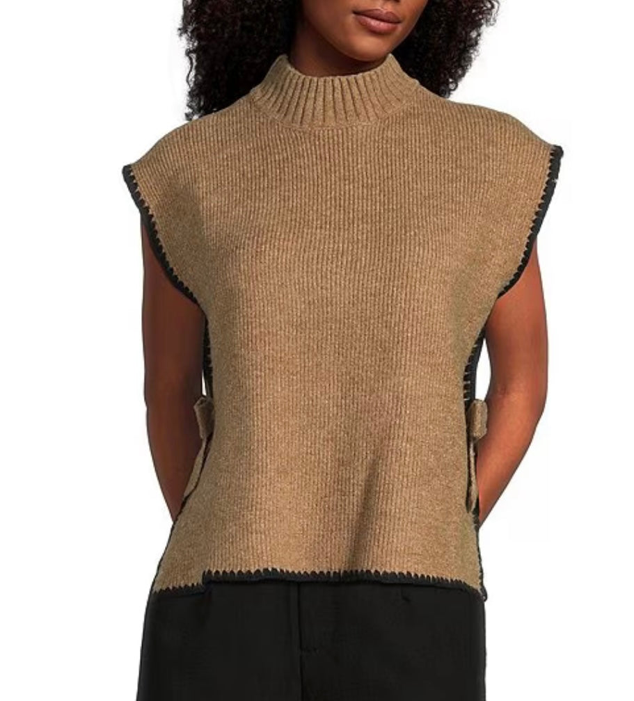 Side Tie Sweater