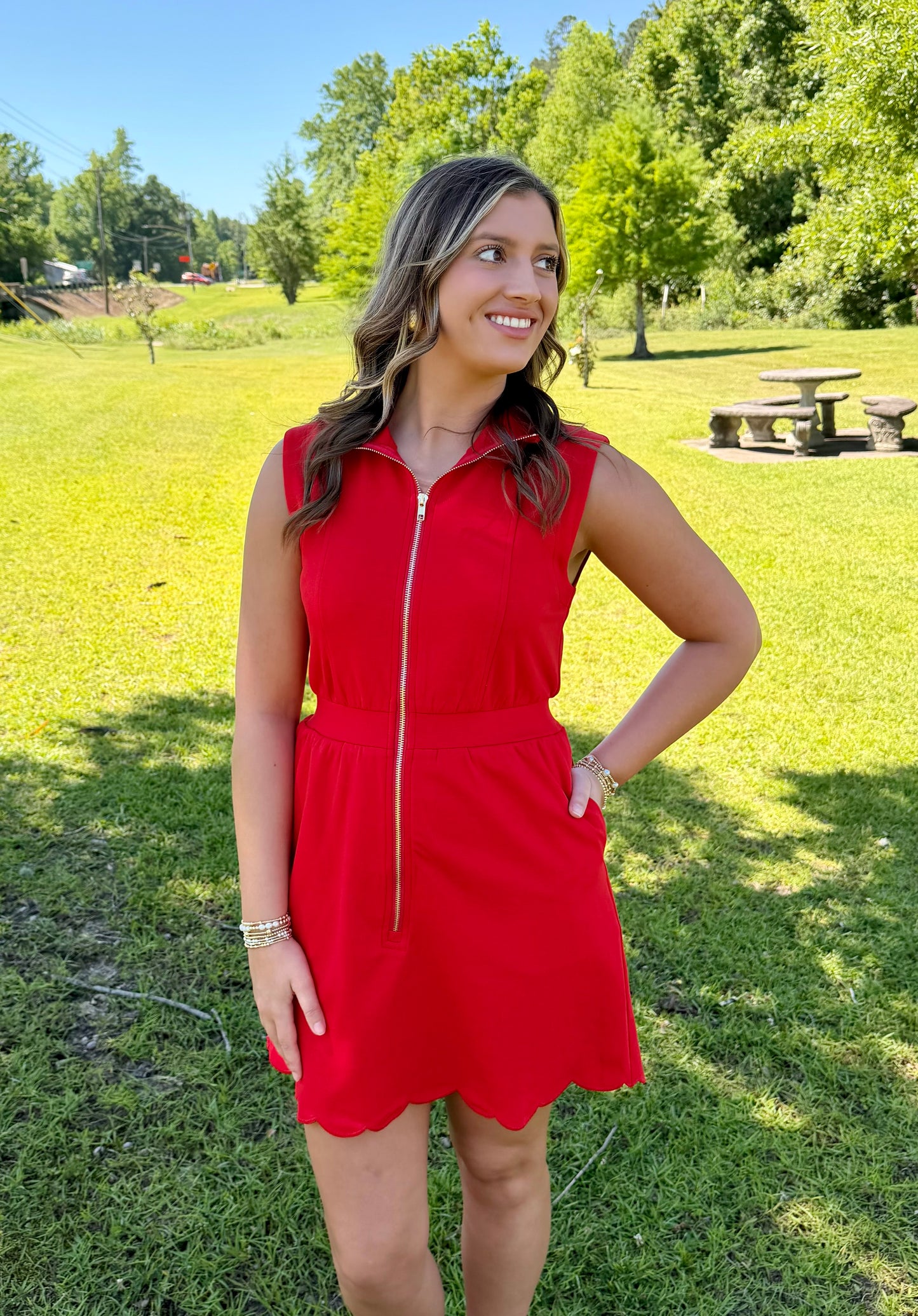 Simply Irrestible Red Dress