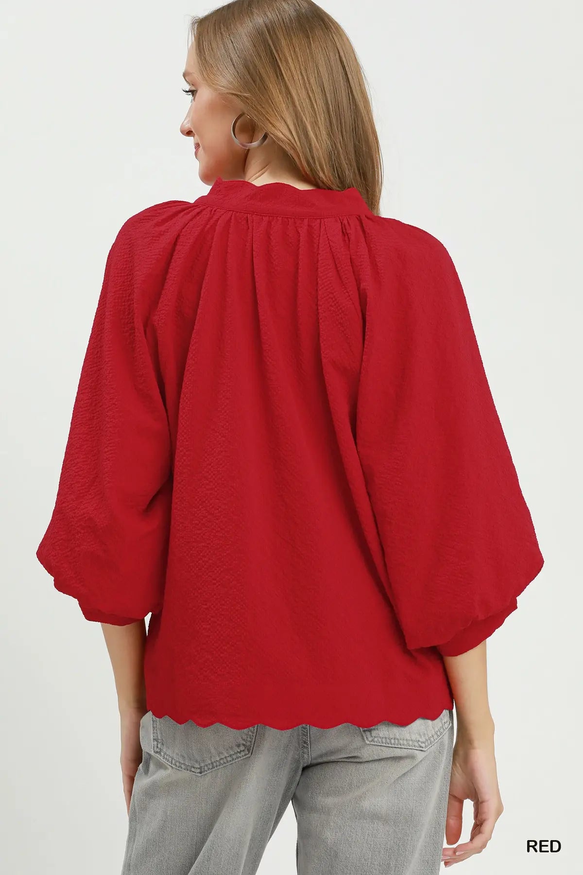 Radiant Red Top