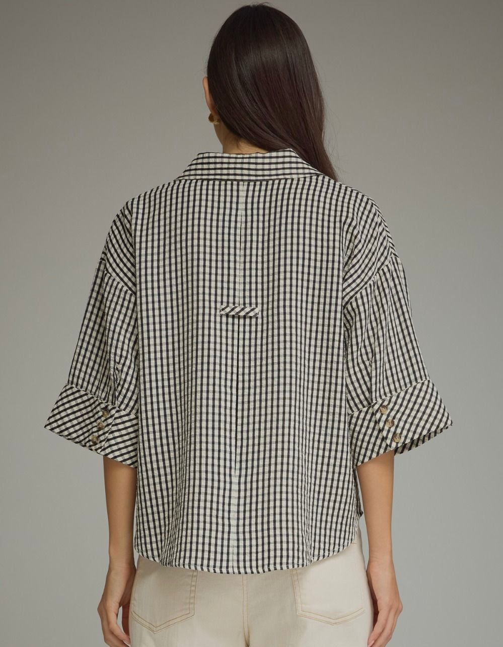 Gingham On Trend Top 2 Colors