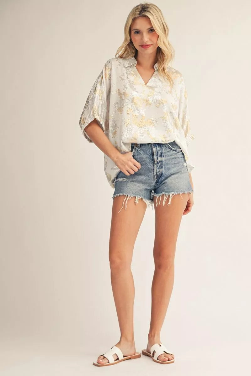 A Touch Of Shimmer Top