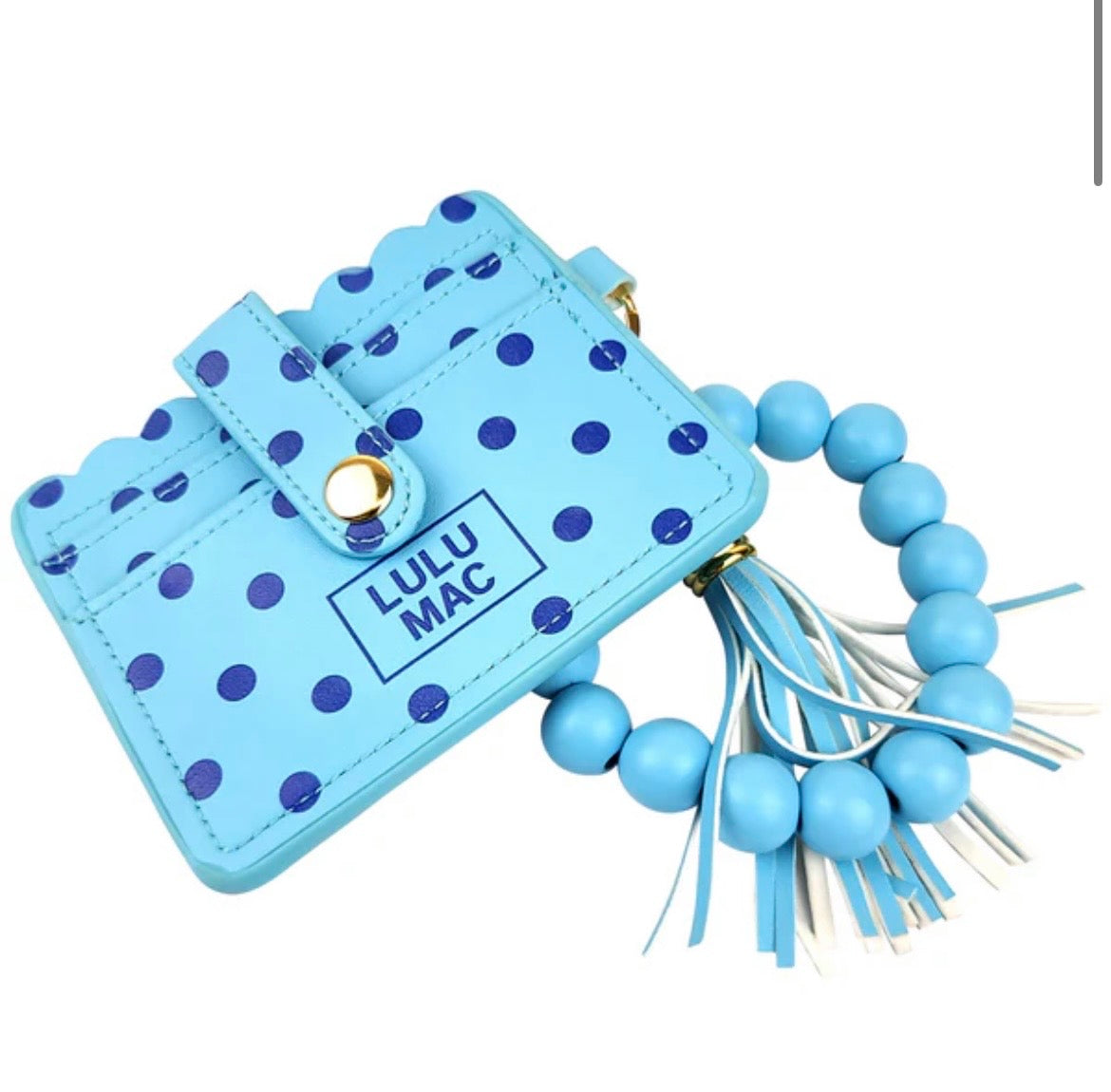 Lulu Mac Polka Dot Wristlets