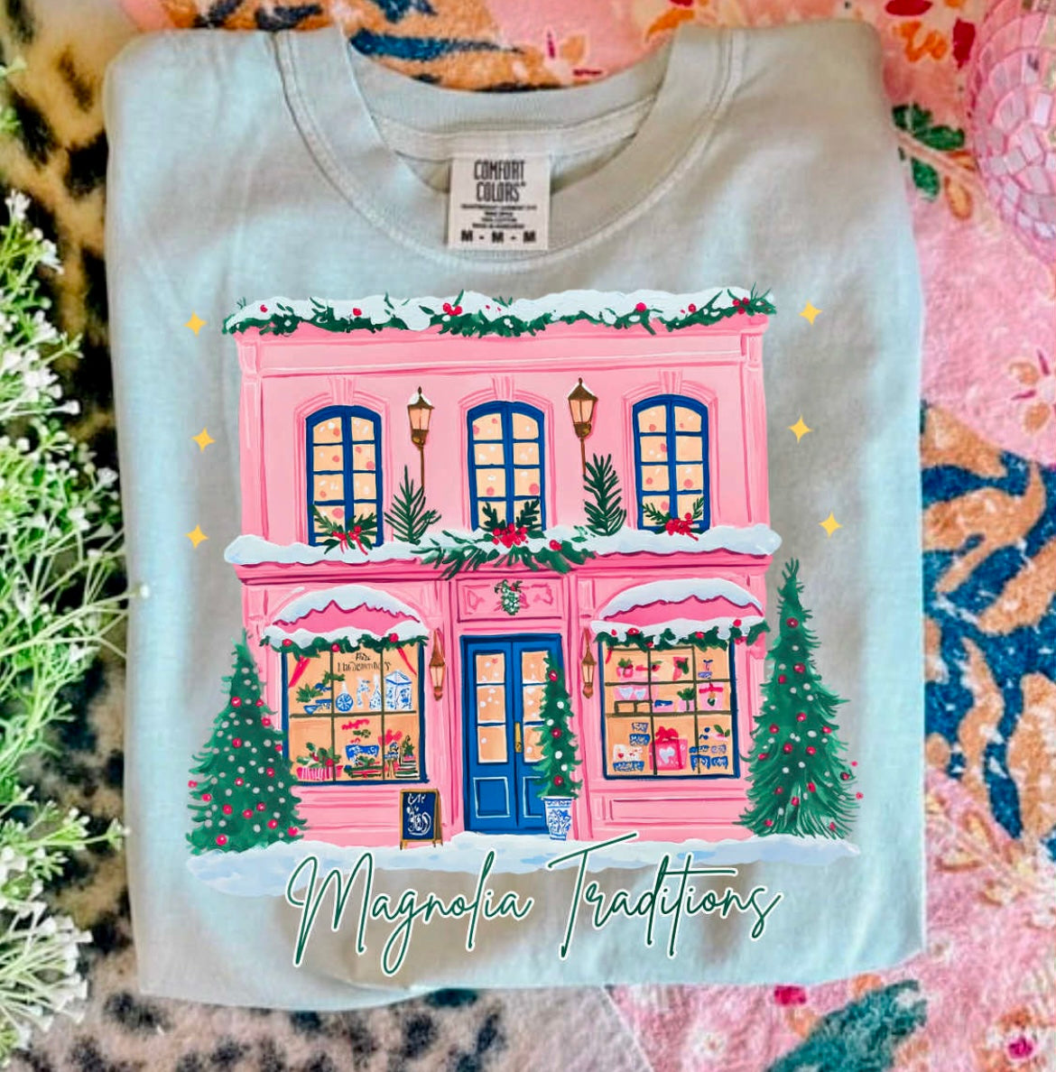 Magnolia Traditions Christmas Comfort Color Shirt