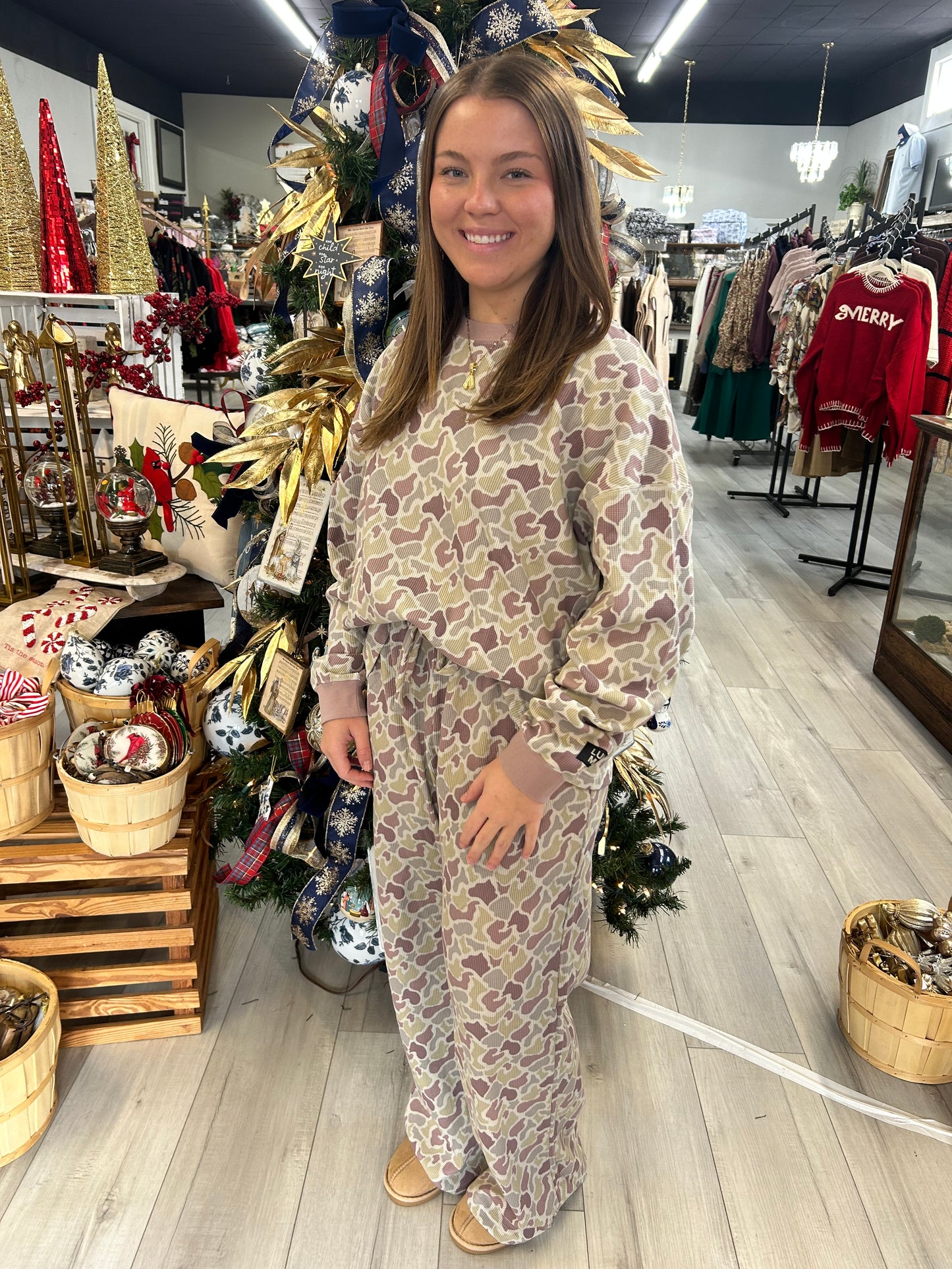 Lulu Mac Camo Waffle Pants