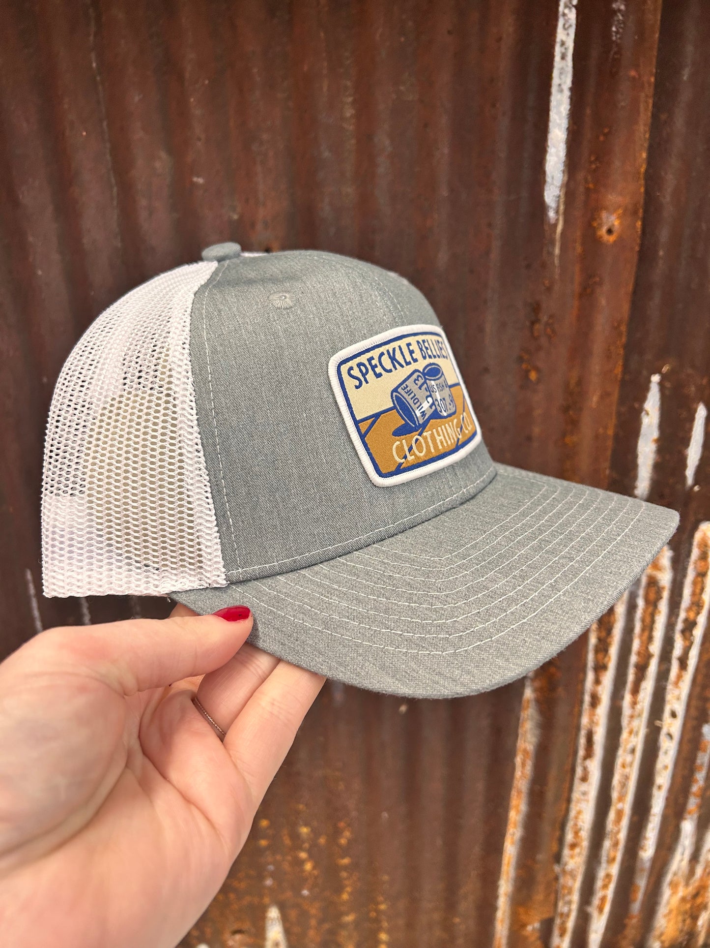 Speckle Bellies Grey Hat