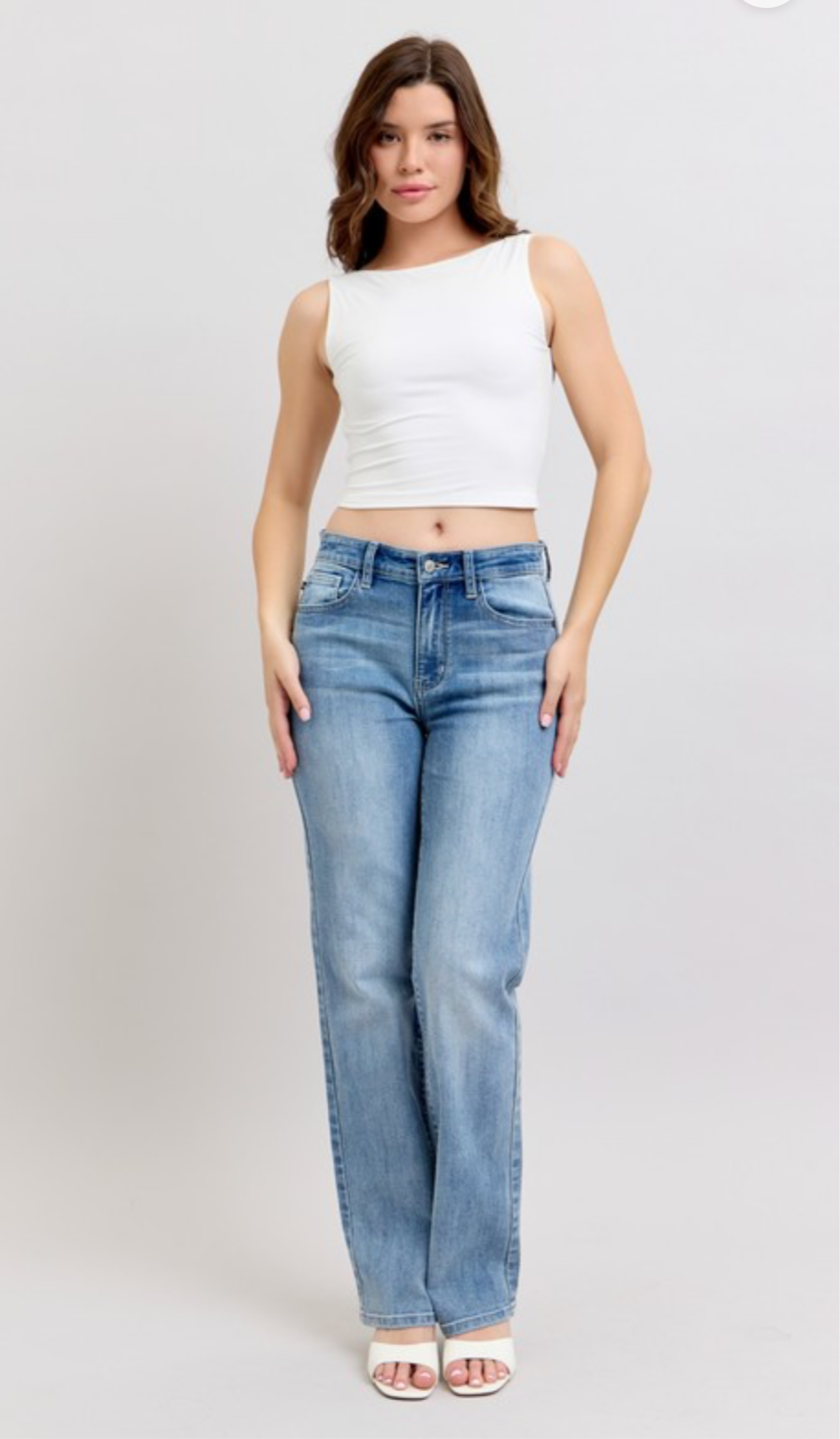 Judy Blue High Rise 90’s Straight Leg