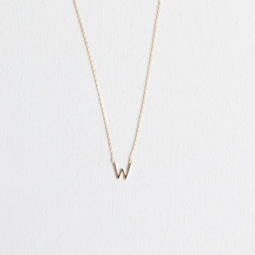 Dainty Initial Necklace