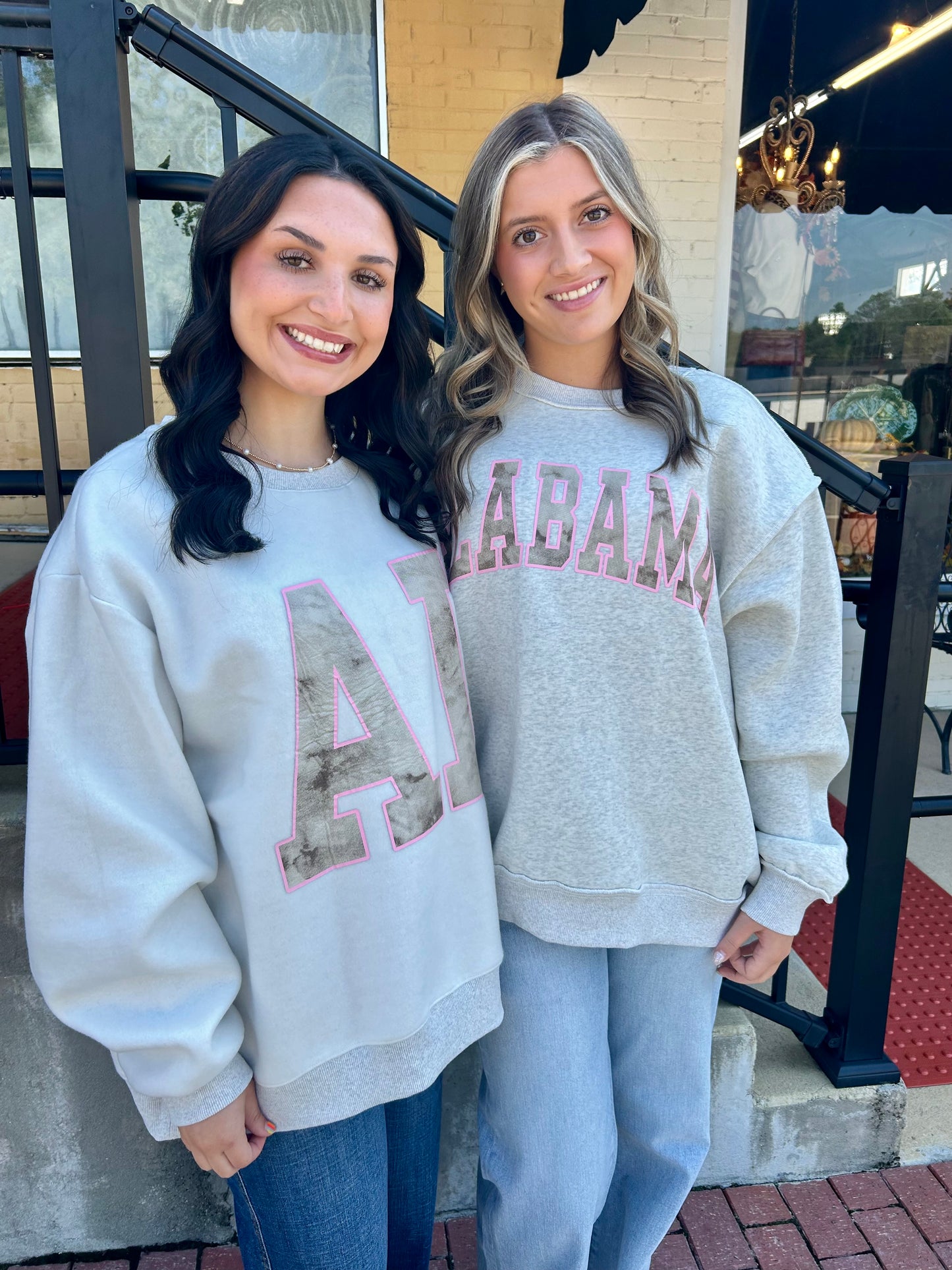 Camo Alabama Reversible Mock Neck Sweatshirt