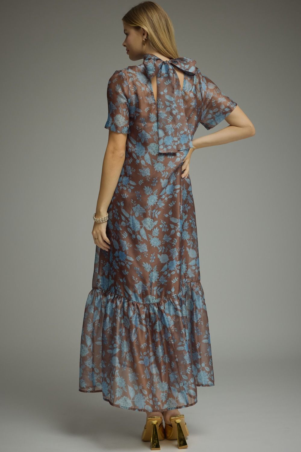 Emi Elegant Floral Dress