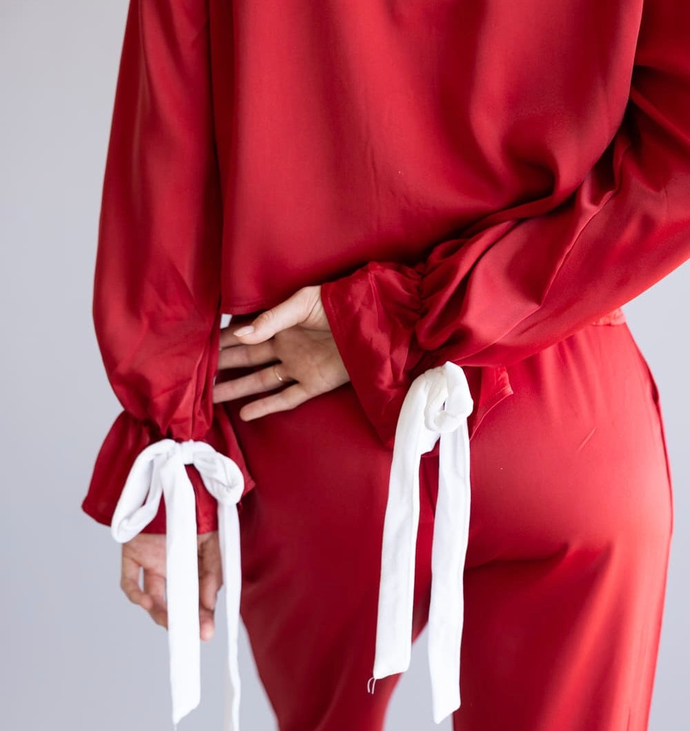 Simply Southern Red Bow Pajamas