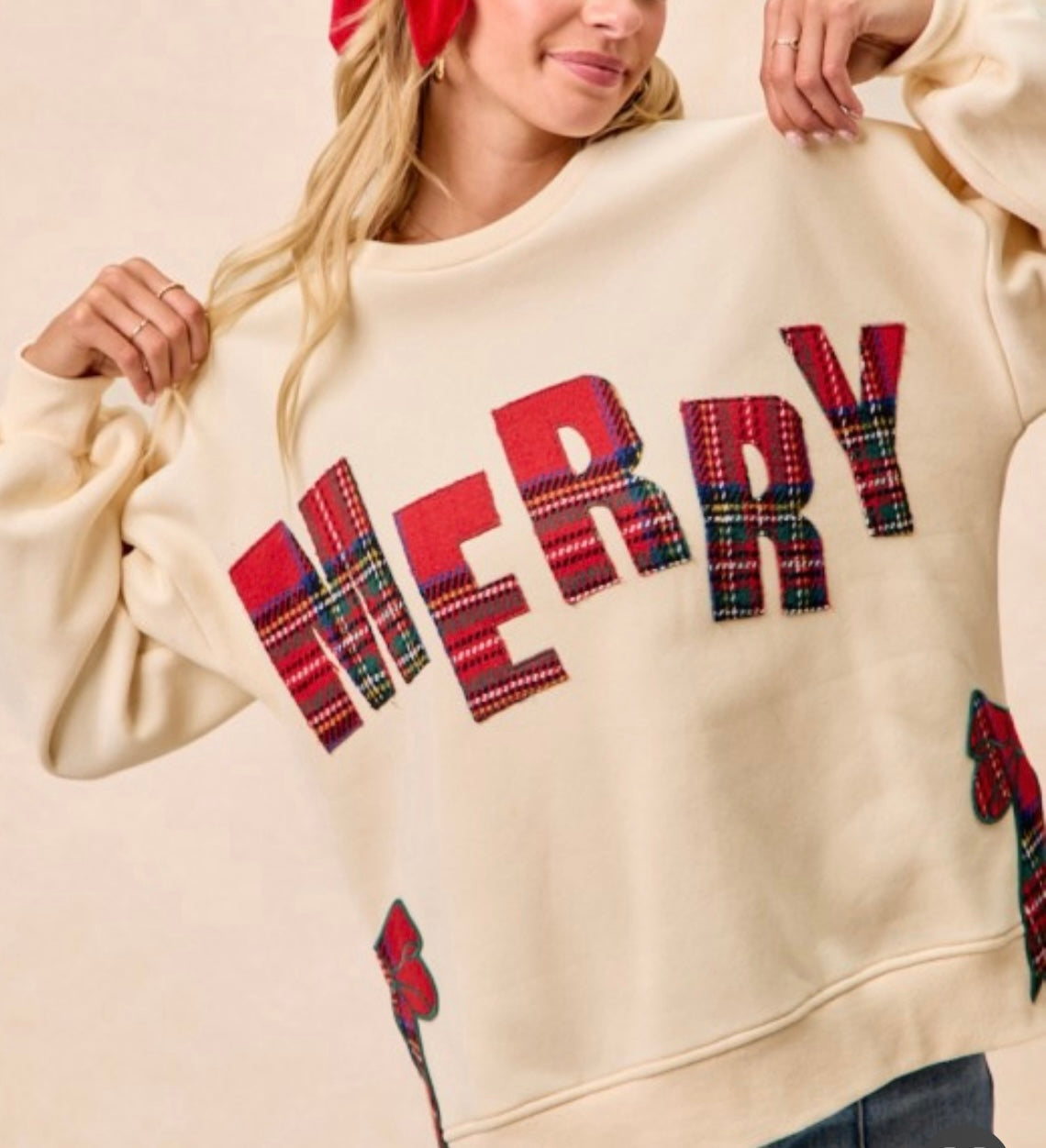 Merry Sweatshirt 2 Colors