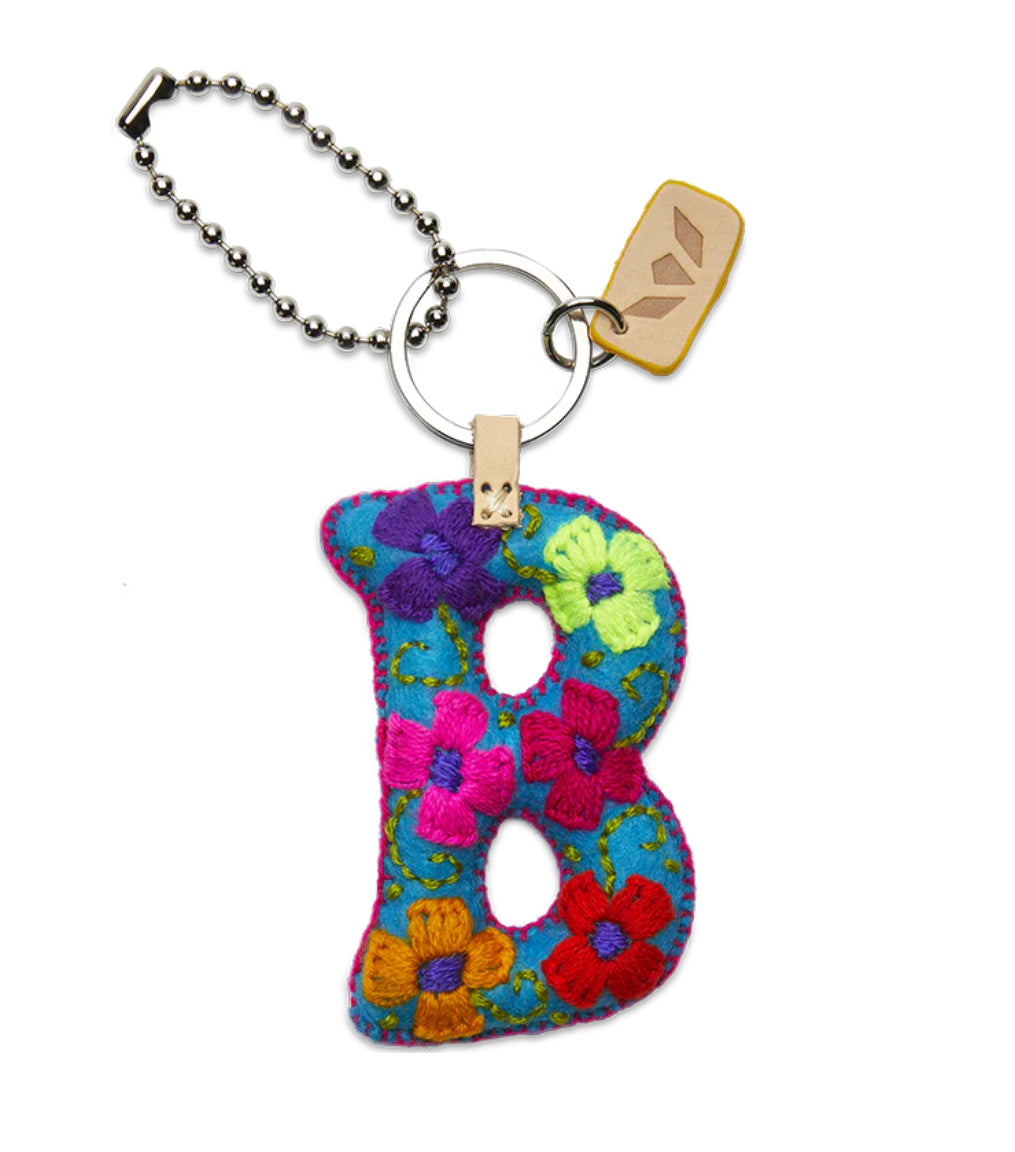 Consuela Felt Initial Charms