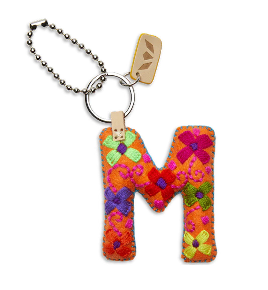 Consuela Felt Initial Charms