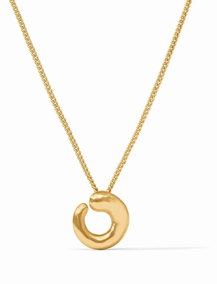 Solara Spiral Delicate Necklace