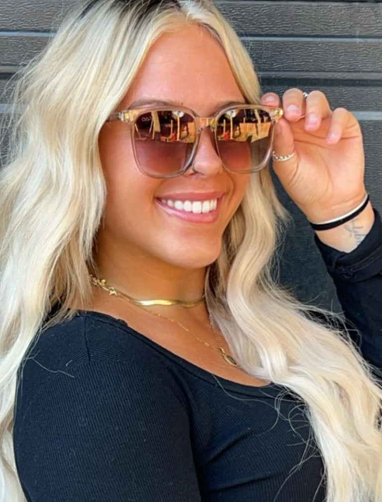 DAX Ella In Brown Sunglasses #39