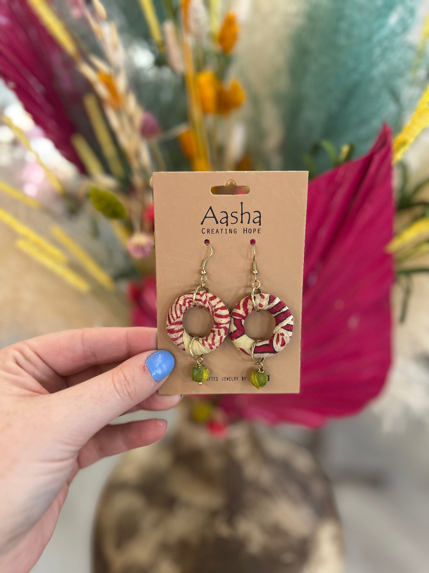 Aasha Circle Earrings
