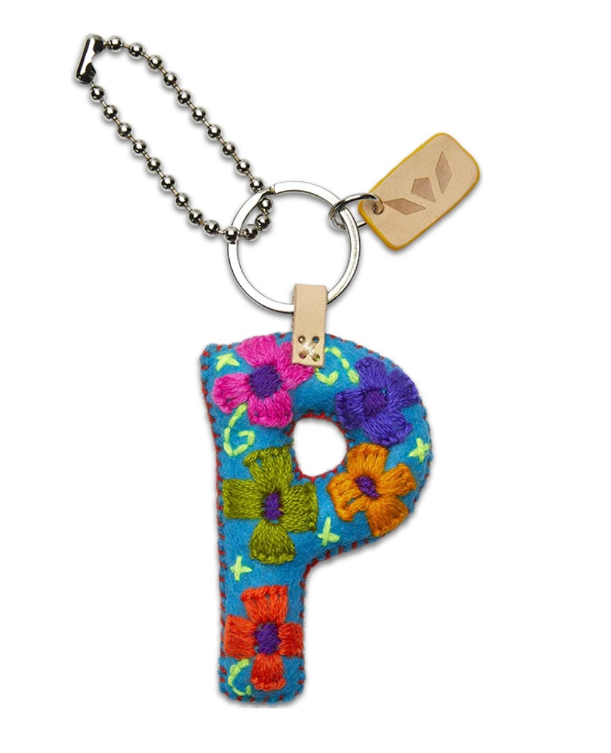 Consuela Felt Initial Charms