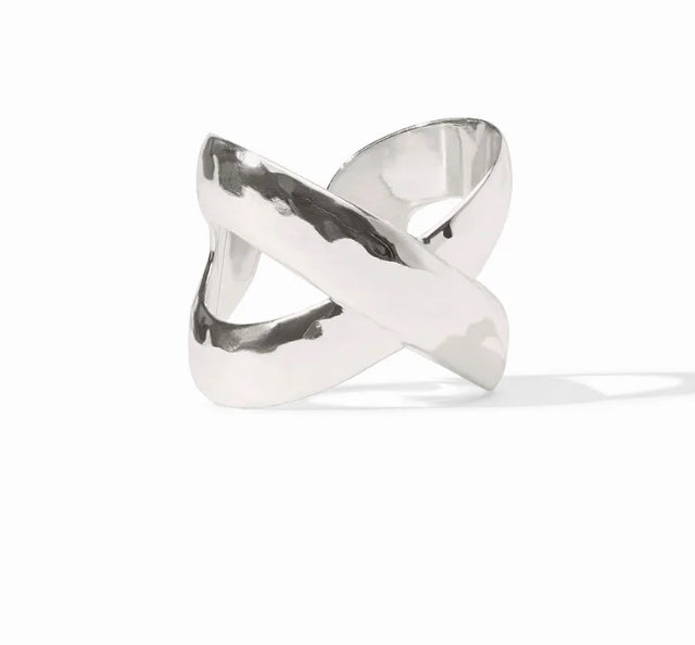 Silver Catalina X Ring