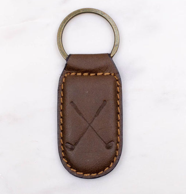 Men’s Leather Keychains