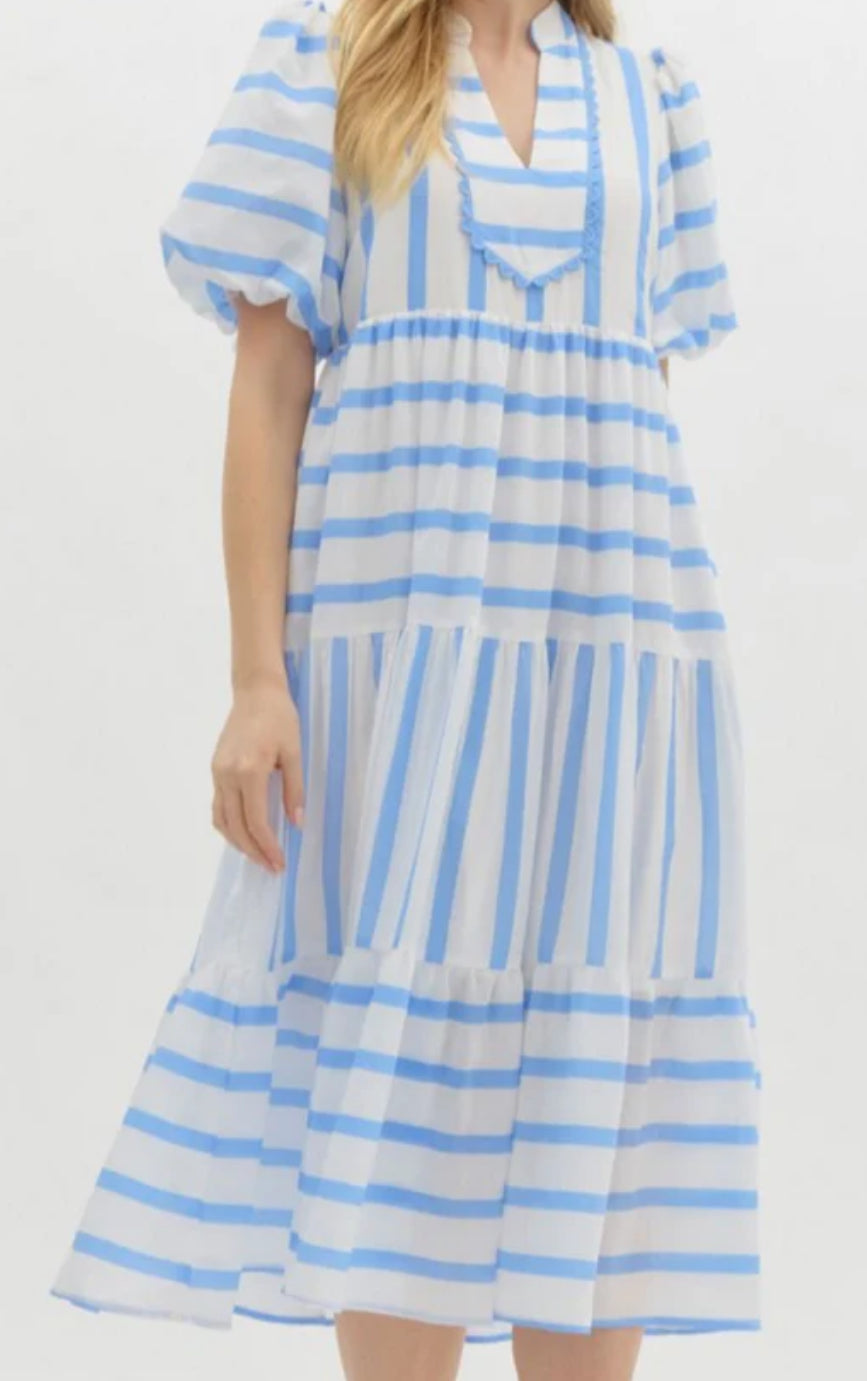The Nicky Striped Dress