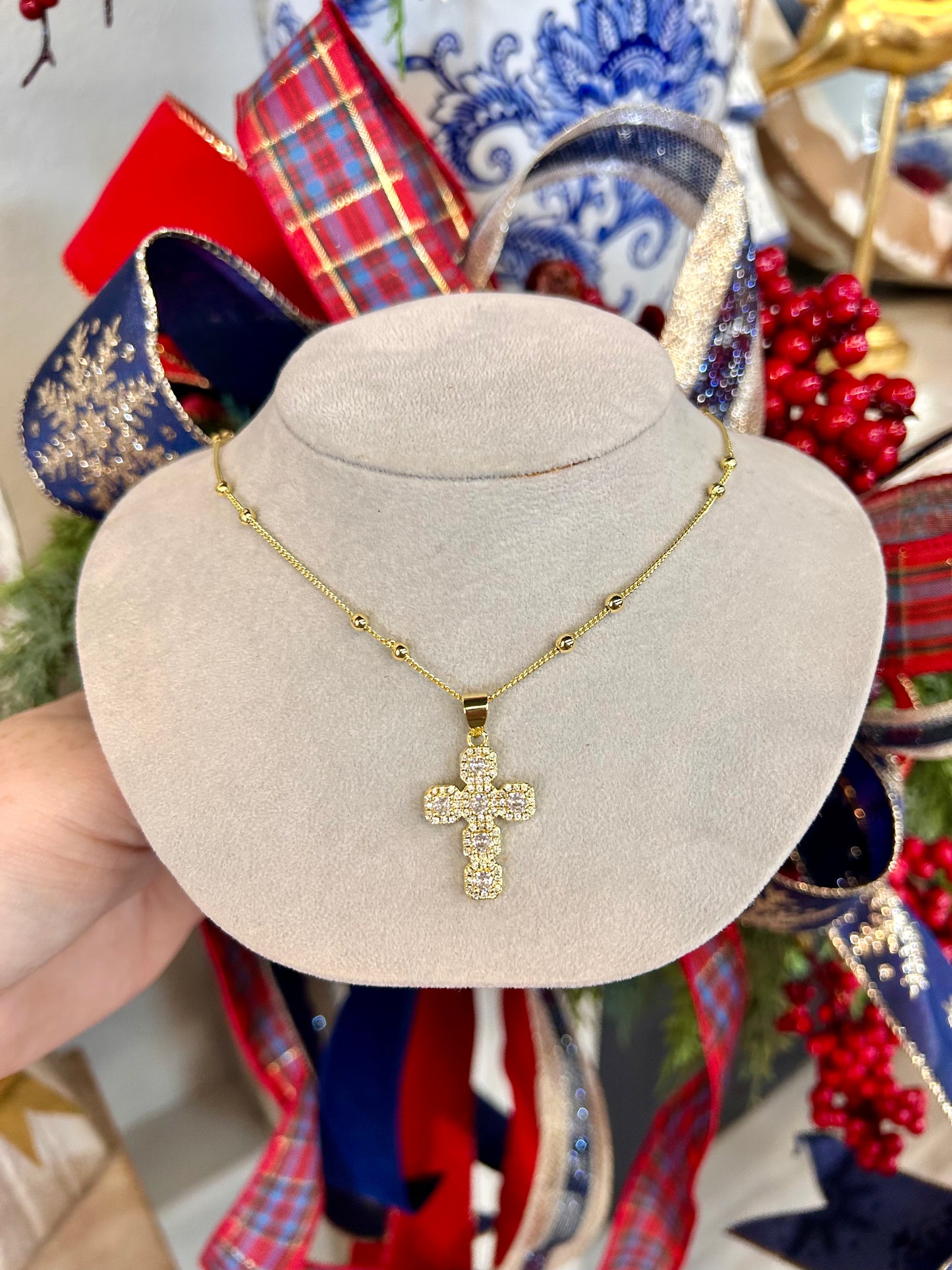 JTO Rhinestone Cross