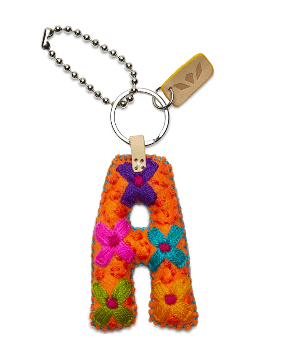 Consuela Felt Initial Charms