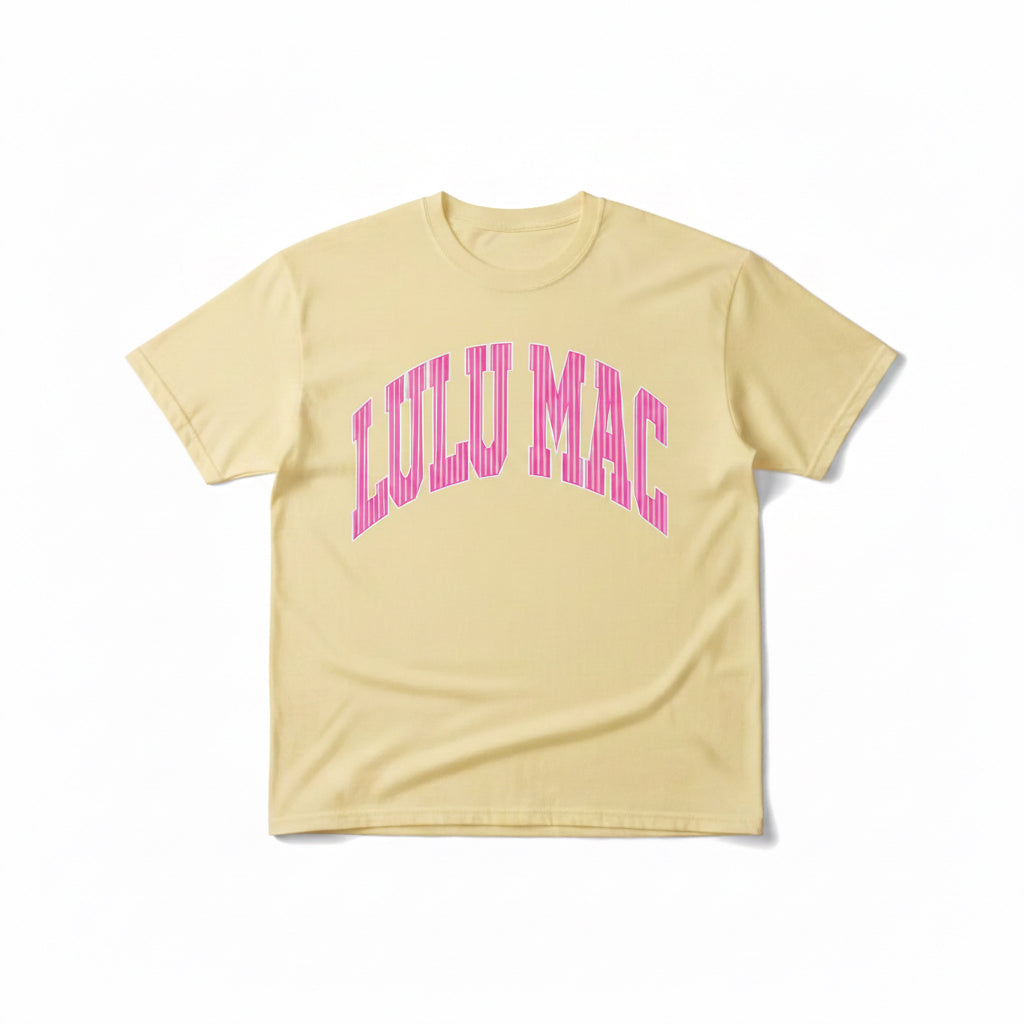 Lulu MAC Butter Yellow Tee
