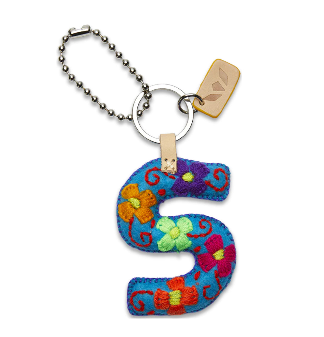 Consuela Felt Initial Charms