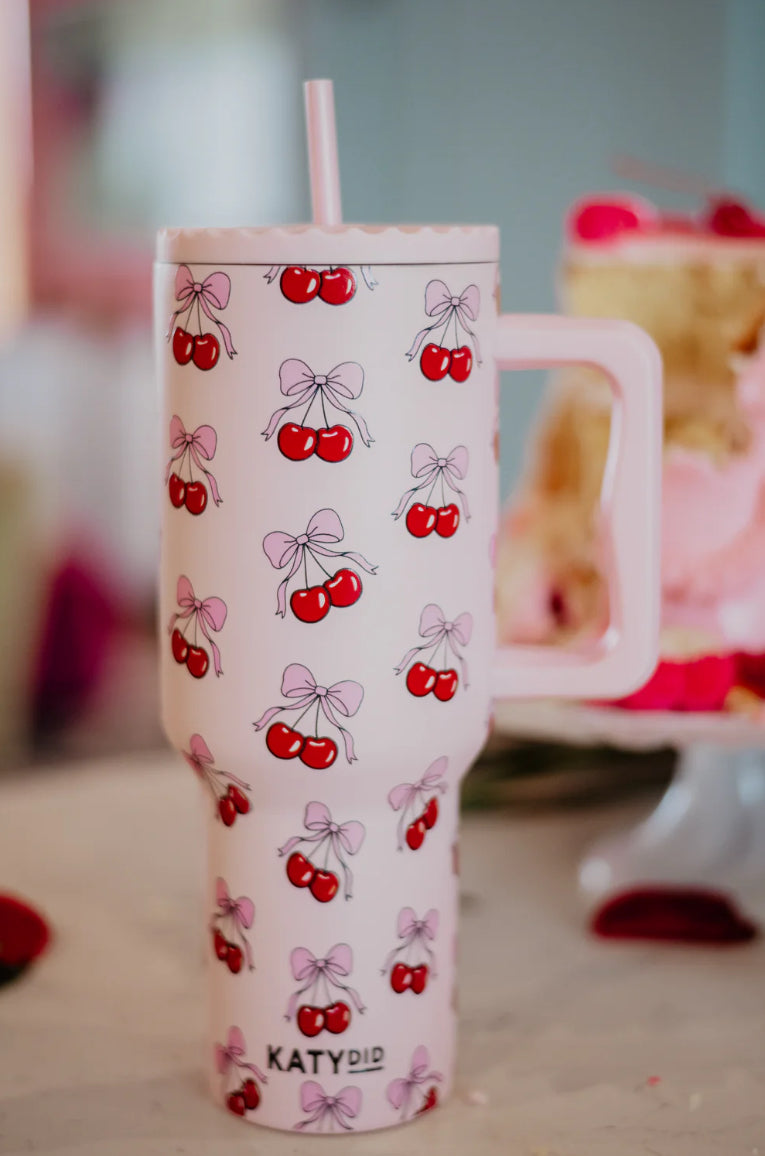 Lovely Bow 38oz Tumbler
