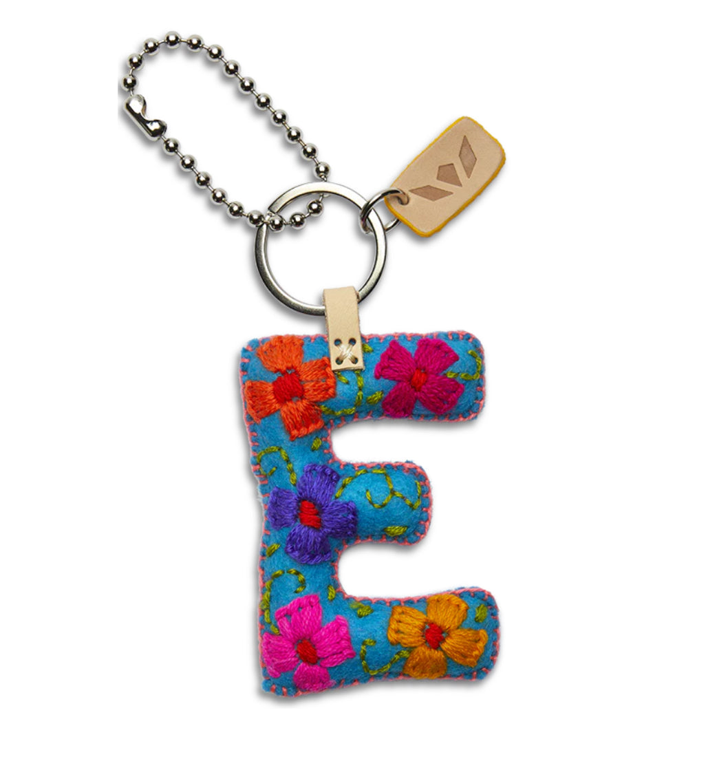Consuela Felt Initial Charms