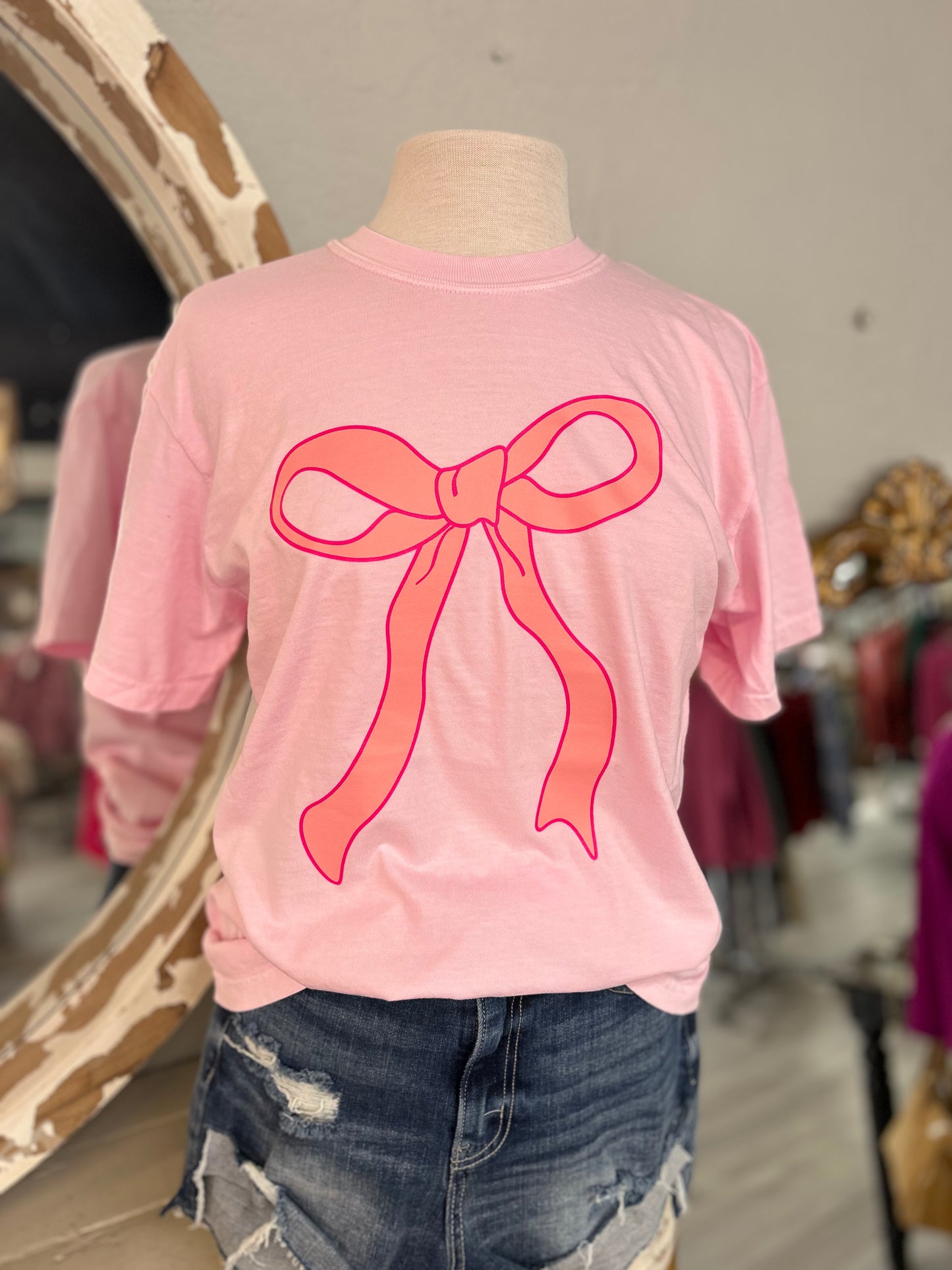 Be Mine Bow Tee