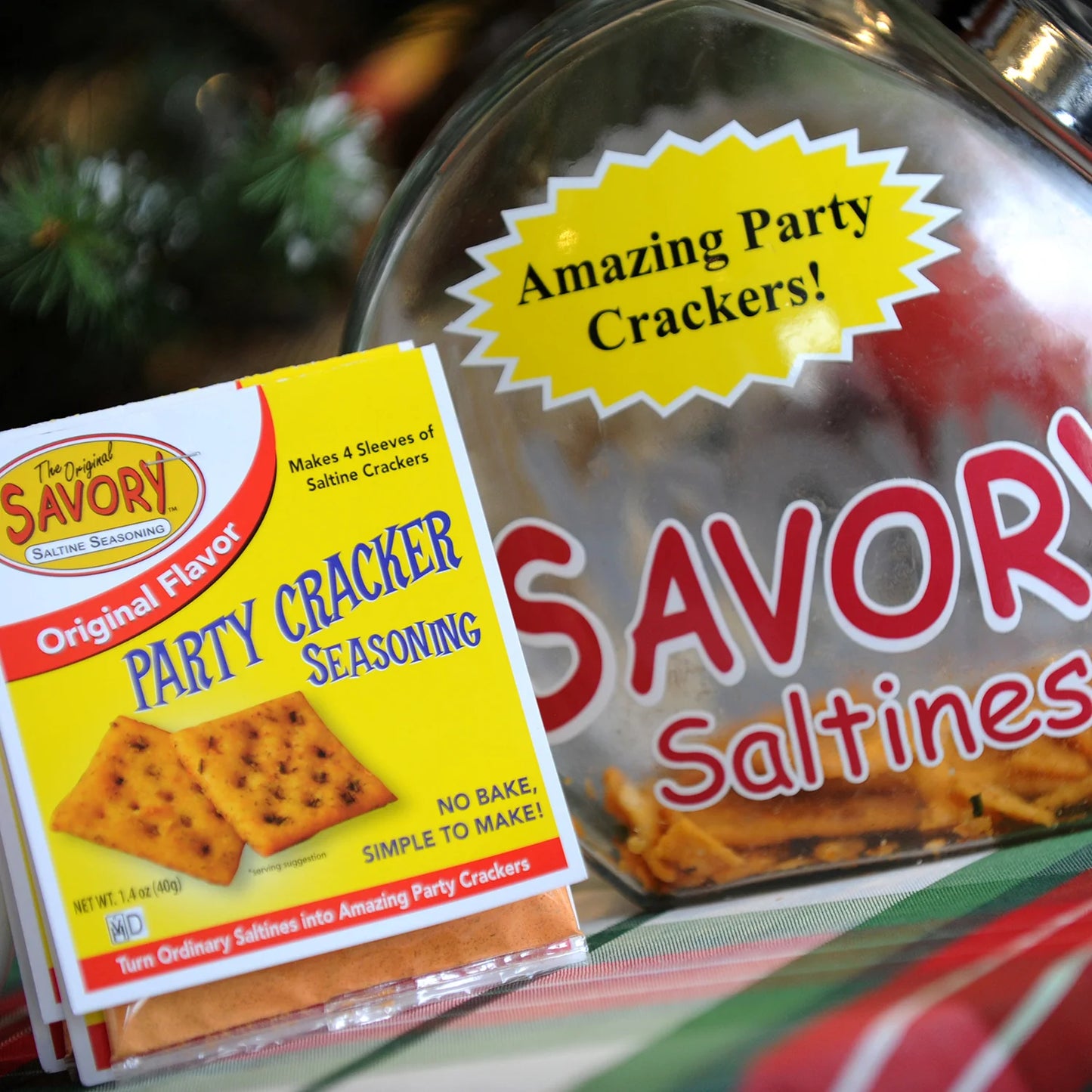 The Original Savory Cracker Seasoning and Sour Cream