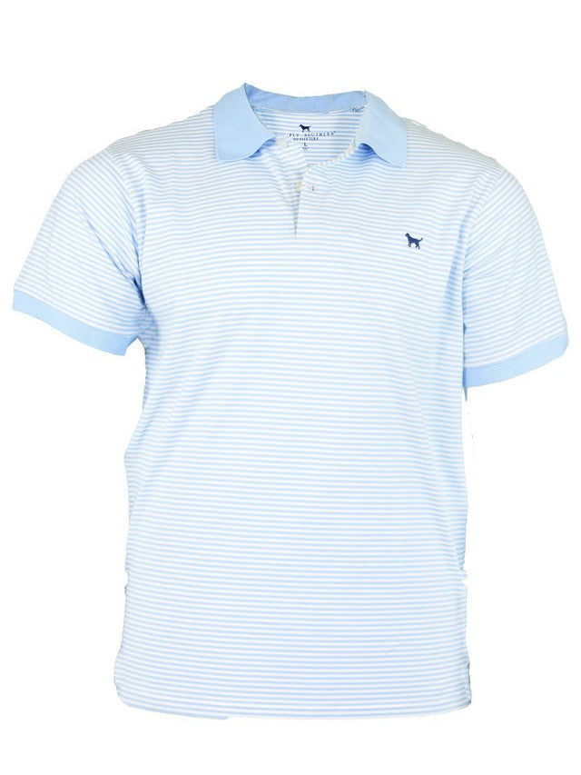 Men’s Striped Polo