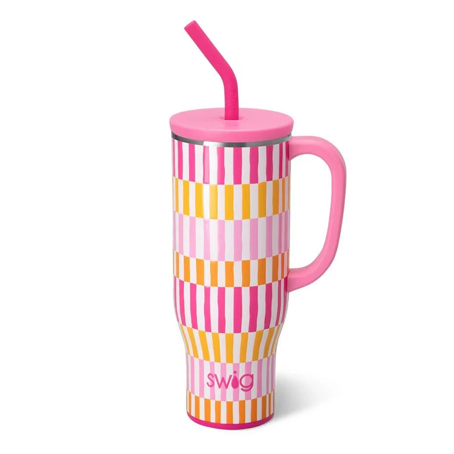 Swig Sherbet Stripe 40oz Tumbler