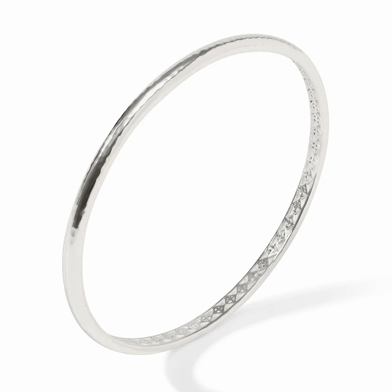 Silver Havana Demi Bangle