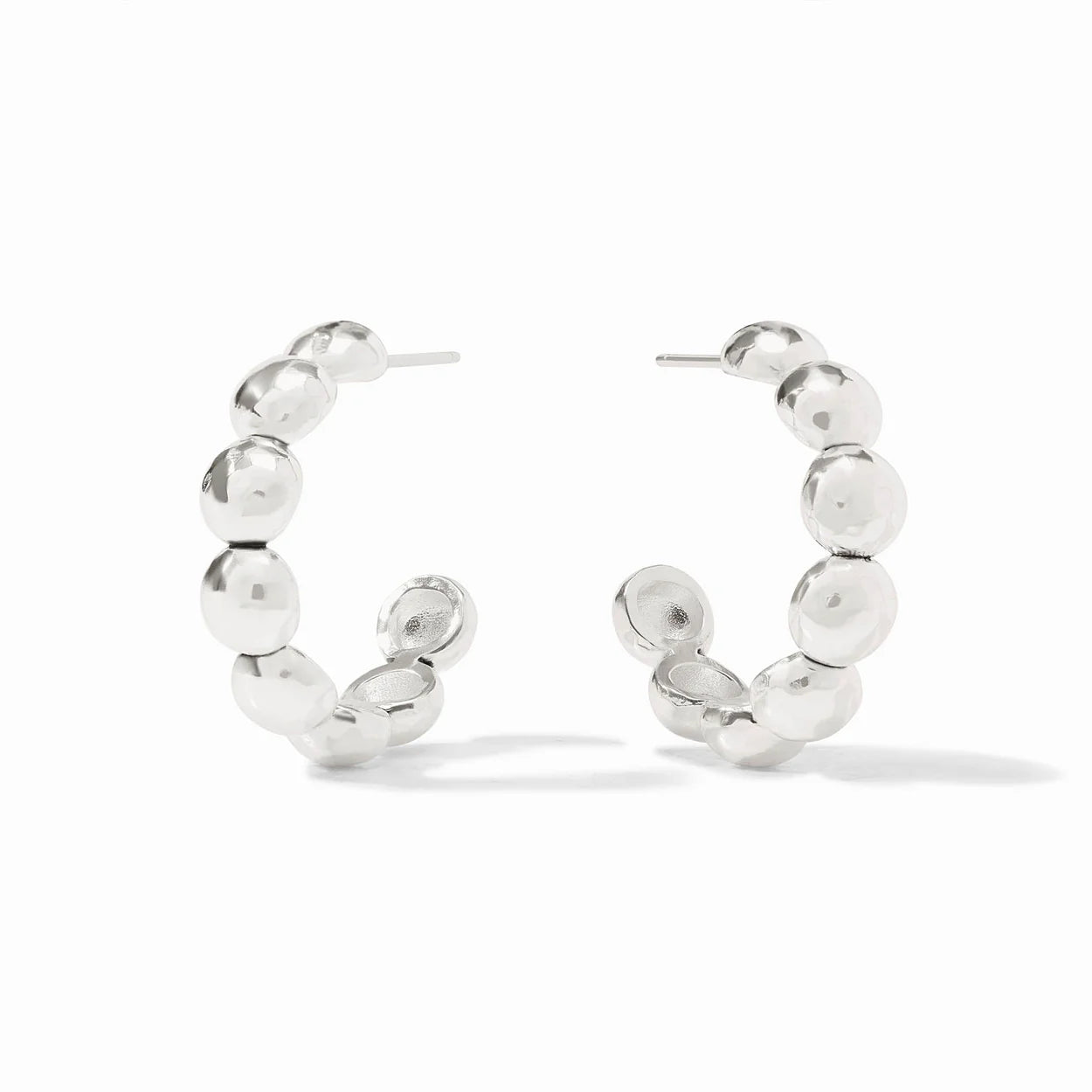 Silver Solara Nova Hoop- 3 Sizes