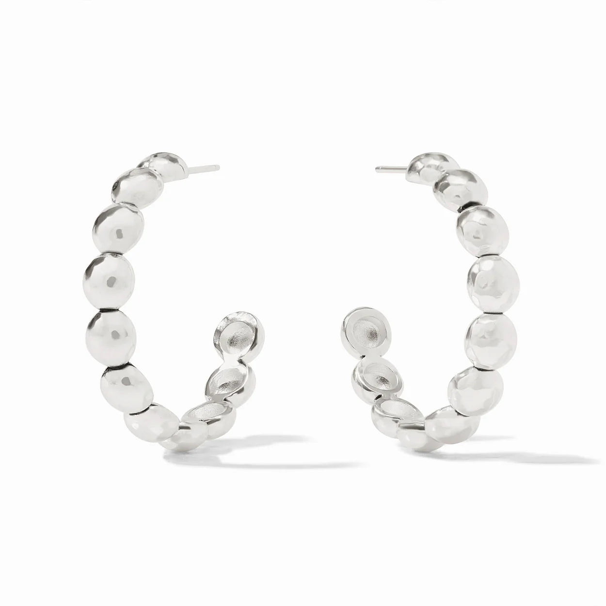 Silver Solara Nova Hoop- 3 Sizes