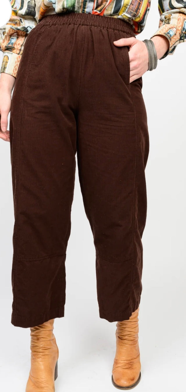 Ivy Jane Corduroy Barrel Pants- 2 Colors