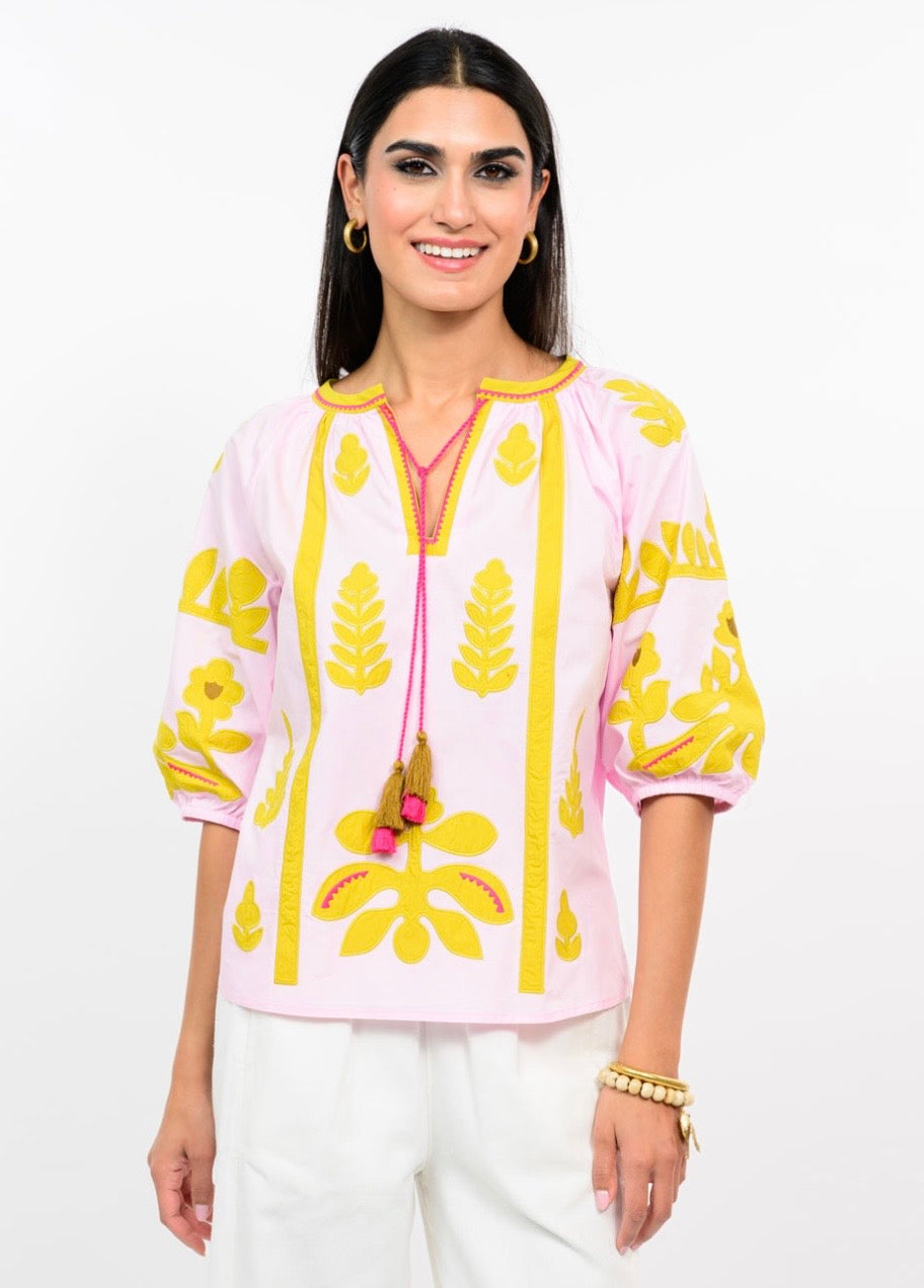 Uncle Frank Appliqué Top
