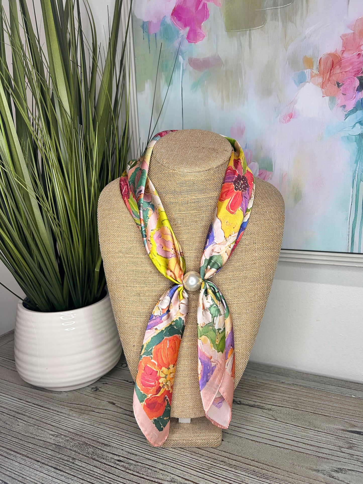 Magnetic Scarf Necklaces-Printed Patterns