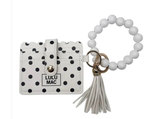 Lulu Mac Polka  Dot Wristlets