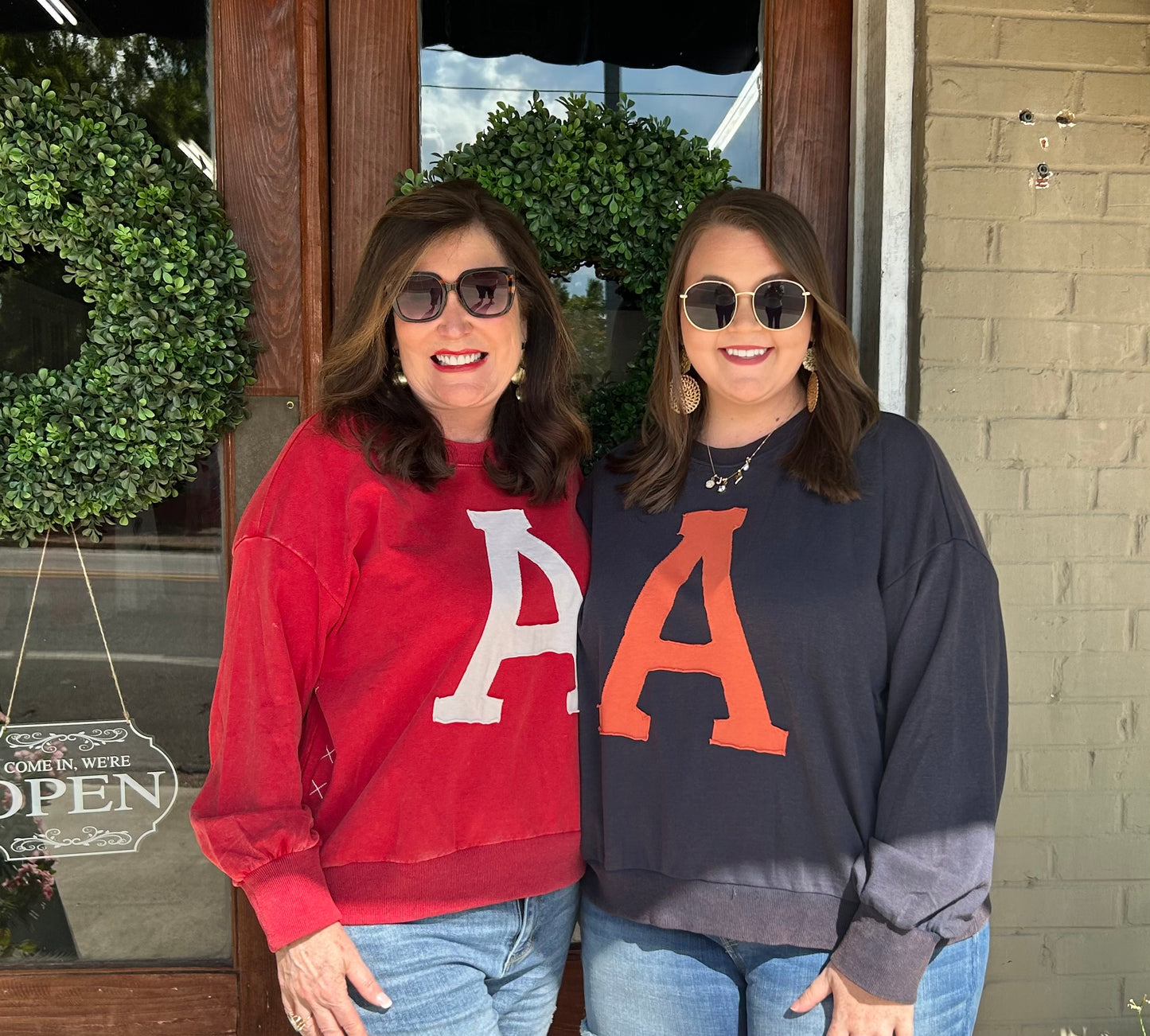 Alabama and Auburn Sweatshirts