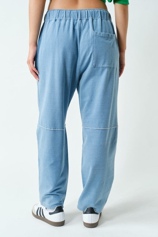 Mineral Washed  Pants