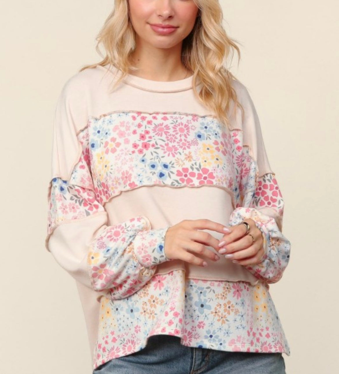 It’s A Floral Day Top