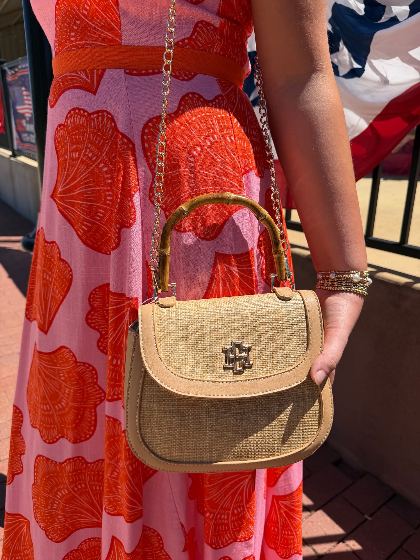 Caroline Hill Jessica Natural Bag
