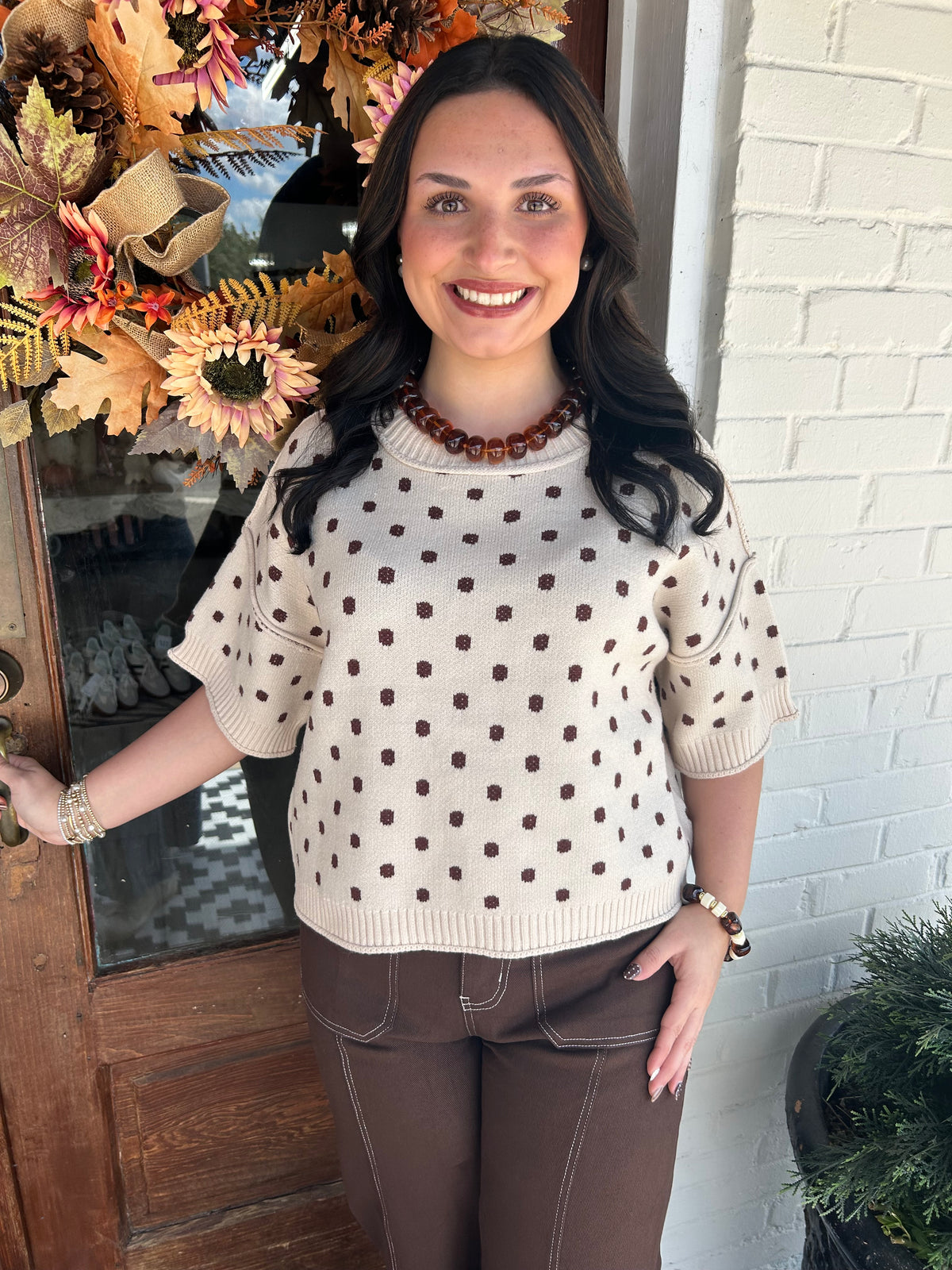 Polka Dot Craze Sweater