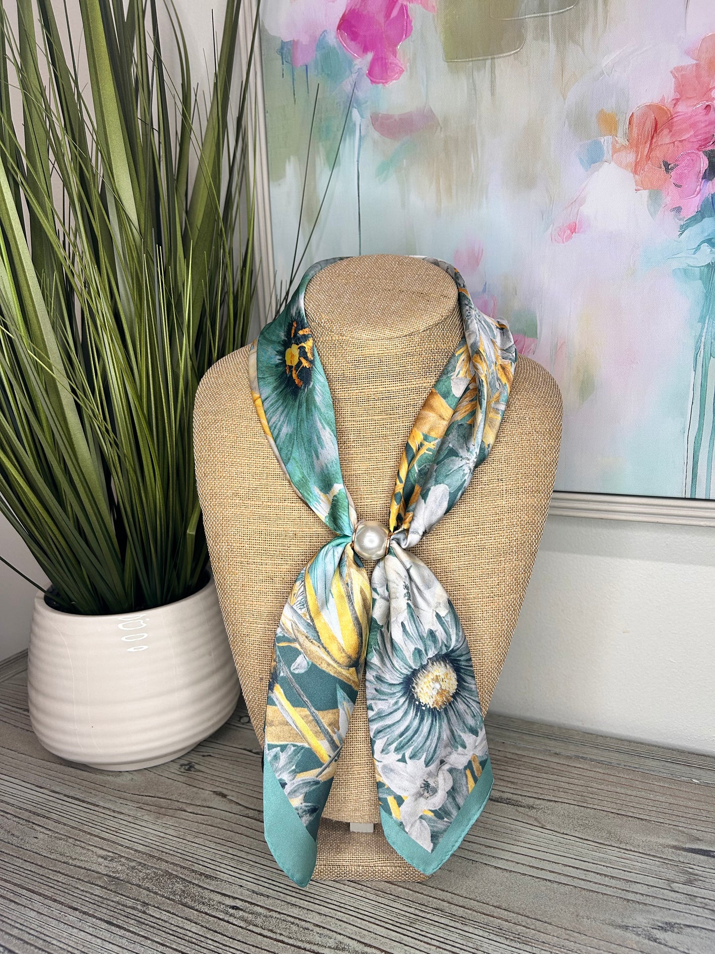Magnetic Scarf Necklaces-Printed Patterns